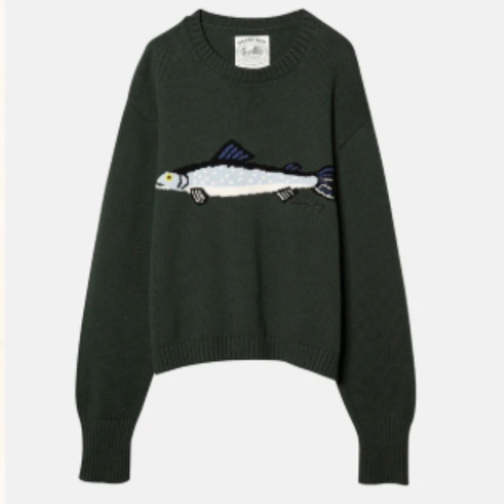 Dairy Boy Fisherman Daughter's Sweater NWT XS